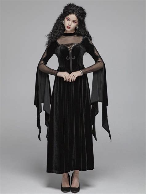 black velvet witch dress|velvet witch gowns.